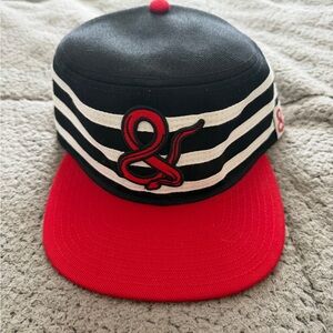 Stylish Black and Red Kids Cap